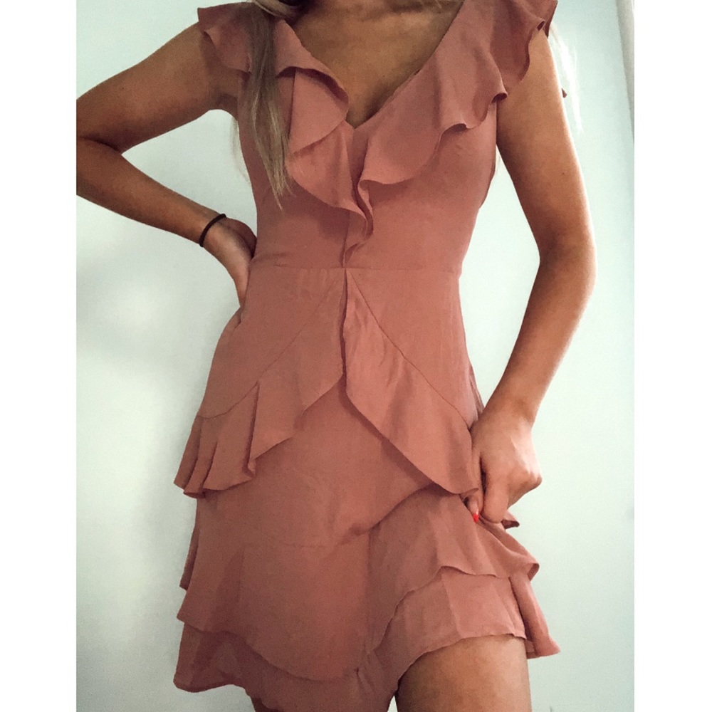 Express Dust Rose Dress Size 2